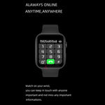 i7 PRO + Smart Watch con schermo a colori da 1,75 pollici, supporto per chiamate Bluetooth / monitoraggio della frequenza cardiaca