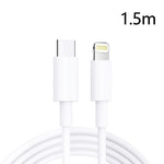 PD30W Cavo dati di ricarica rapida USB-C / Type-C a 8 pin per serie iPhone, 1m, 1.5m, 2m