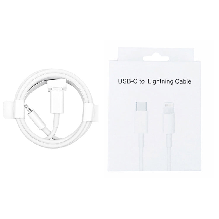 PD30W Cavo dati di ricarica rapida USB-C / Type-C a 8 pin per serie iPhone, 1m, 1.5m, 2m