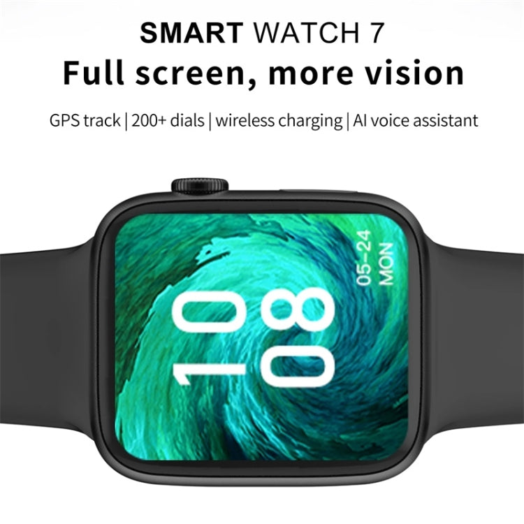 W7 Smart Watch con schermo a colori da 1,8 pollici, supporto per il monitoraggio della frequenza cardiaca/monitoraggio della pressione sanguigna