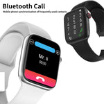 W7 Smart Watch con schermo a colori da 1,8 pollici, supporto per il monitoraggio della frequenza cardiaca/monitoraggio della pressione sanguigna