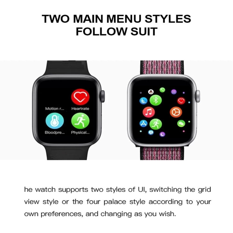 T500 Plus Smart Watch con schermo a colori da 1,54 pollici, supporta il monitoraggio della frequenza cardiaca/monitoraggio della pressione sanguigna
