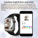 T500 Plus Smart Watch con schermo a colori da 1,54 pollici, supporta il monitoraggio della frequenza cardiaca/monitoraggio della pressione sanguigna