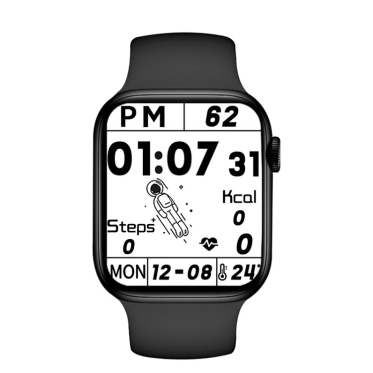 T500 Plus Smart Watch con schermo a colori da 1,44 pollici, supporta il monitoraggio della frequenza cardiaca/monitoraggio della pressione sanguigna