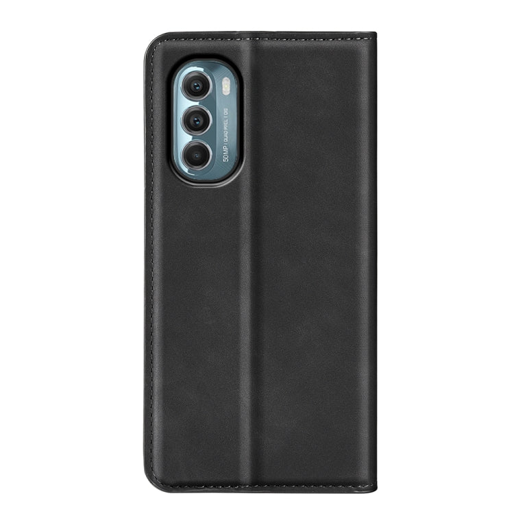 Per Motorola Moto G 5G 2022 Custodia per telefono in pelle con aspirazione magnetica retro-skin, For Motorola Moto G 5G 2022