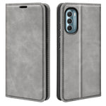 Per Motorola Moto G 5G 2022 Custodia per telefono in pelle con aspirazione magnetica retro-skin, For Motorola Moto G 5G 2022