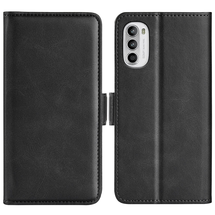 Per Motorola Moto G52 4G Custodia per cellulare in pelle a vibrazione orizzontale con fibbia magnetica a doppio lato, For Motorola Moto G52 4G