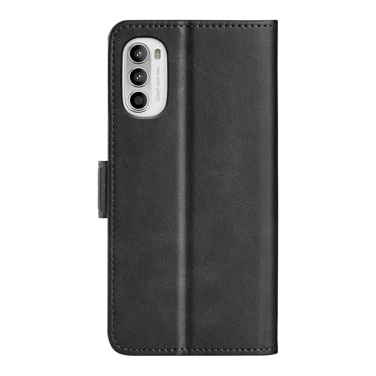 Per Motorola Moto G52 4G Custodia per cellulare in pelle a vibrazione orizzontale con fibbia magnetica a doppio lato, For Motorola Moto G52 4G