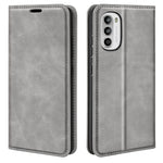 Per Motorola Moto G52 4G Custodia per telefono in pelle con aspirazione magnetica retro-pelle, For Motorola Moto G52 4G