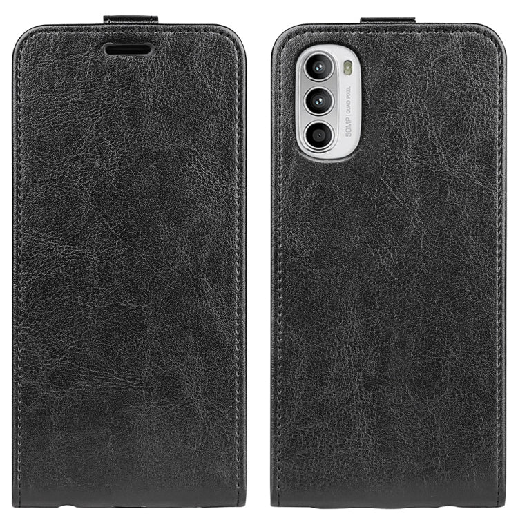 Per Motorola Moto G52 4G R64 Custodia per cellulare in pelle con vibrazione verticale, For Motorola Moto G52 4G