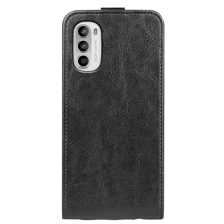 Per Motorola Moto G52 4G R64 Custodia per cellulare in pelle con vibrazione verticale, For Motorola Moto G52 4G