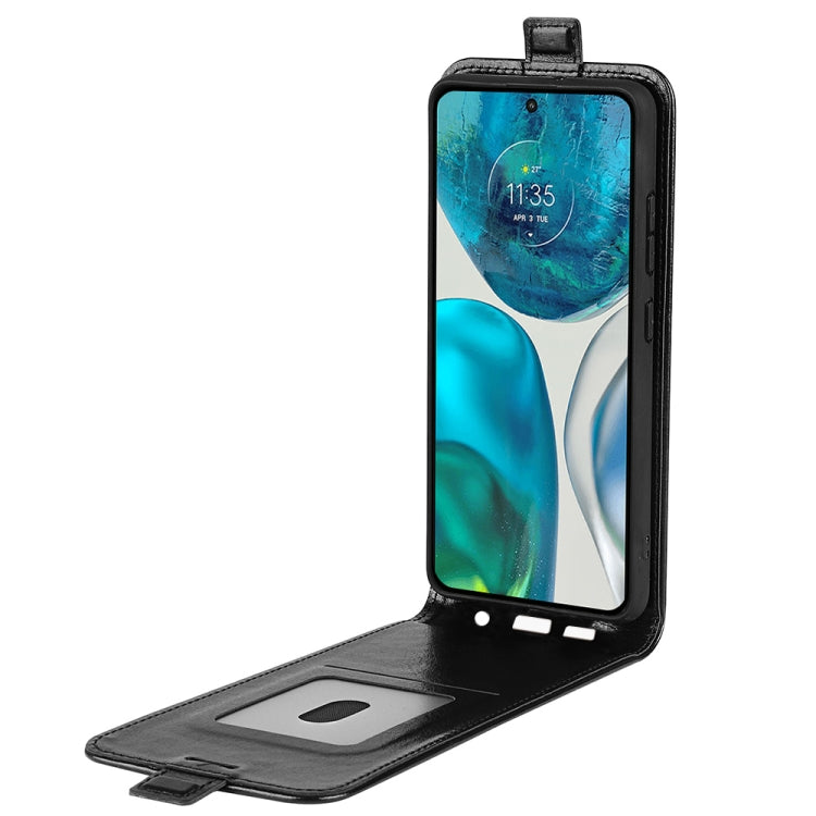 Per Motorola Moto G52 4G R64 Custodia per cellulare in pelle con vibrazione verticale, For Motorola Moto G52 4G