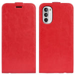 Per Motorola Moto G52 4G R64 Custodia per cellulare in pelle con vibrazione verticale, For Motorola Moto G52 4G