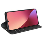 Per Xiaomi 12 Lite Custodia per telefono in pelle con aspirazione magnetica retro-pelle, For Xiaomi 12 Lite
