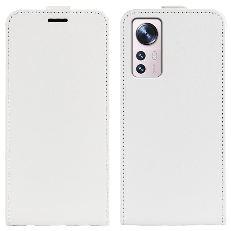 Per Xiaomi 12 Lite R64 Custodia per telefono in pelle con vibrazione verticale Texture, For Xiaomi 12 Lite