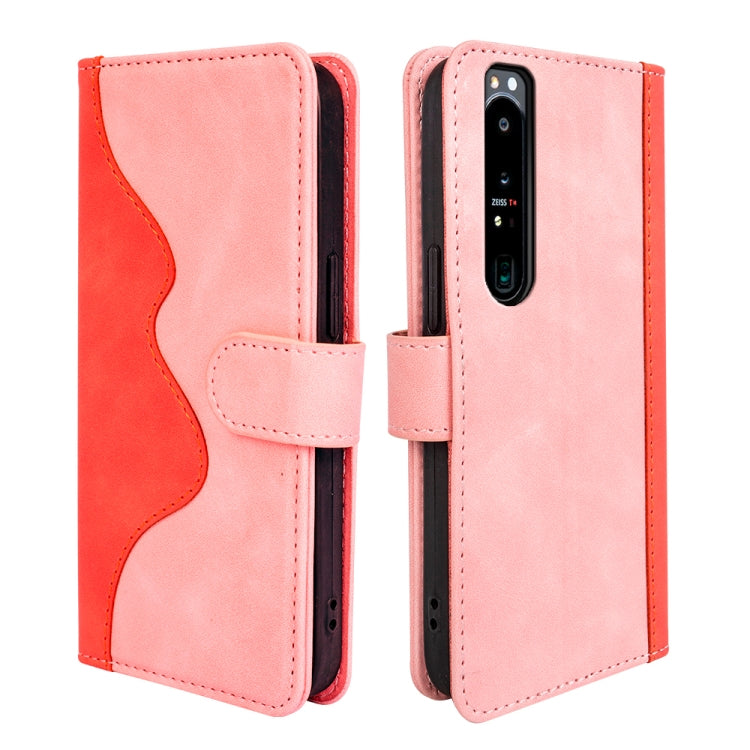 Custodia per cellulare in pelle Flip orizzontale con cuciture, For Sony Xperia 1 IV, For Sony Xperia 10 IV