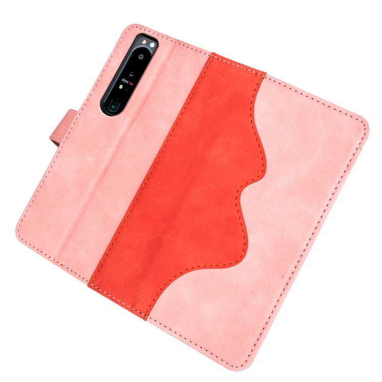 Custodia per cellulare in pelle Flip orizzontale con cuciture, For Sony Xperia 1 IV, For Sony Xperia 10 IV