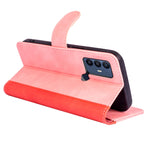 Custodia per cellulare in pelle Flip orizzontale con cuciture, For TCL 30 5G / 30 / 30+, For TCL 30 SE / 305 / 306
