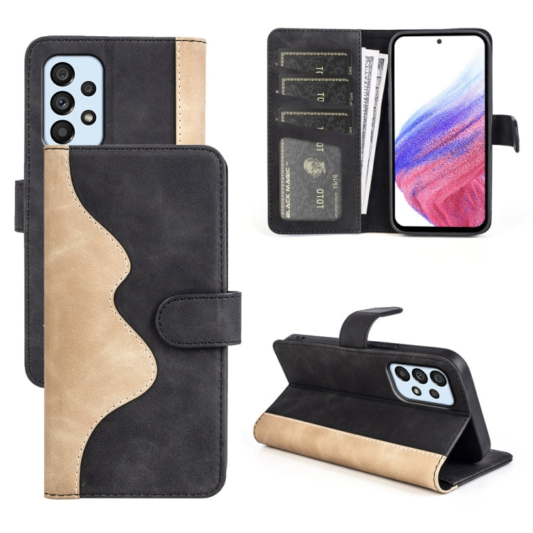 Custodia per cellulare in pelle Flip orizzontale con cuciture, For Samsung Galaxy A33 5G, For Samsung Galaxy A53 5G, For Samsung Galaxy A13 4G, For Samsung Galaxy A23 5G, For Samsung Galaxy M23 5G