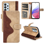 Custodia per cellulare in pelle Flip orizzontale con cuciture, For Samsung Galaxy A33 5G, For Samsung Galaxy A53 5G, For Samsung Galaxy A13 4G, For Samsung Galaxy A23 5G, For Samsung Galaxy M23 5G