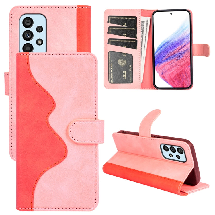 Custodia per cellulare in pelle Flip orizzontale con cuciture, For Samsung Galaxy A33 5G, For Samsung Galaxy A53 5G, For Samsung Galaxy A13 4G, For Samsung Galaxy A23 5G, For Samsung Galaxy M23 5G