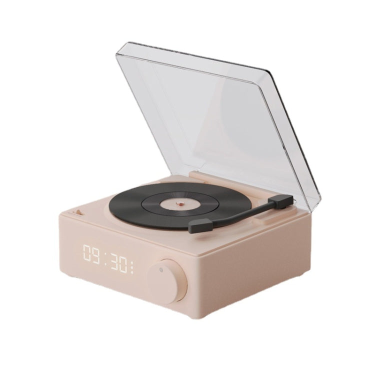 Sveglia creativa da tavolo con altoparlante Bluetooth retrò atomico in vinile Duosi X11