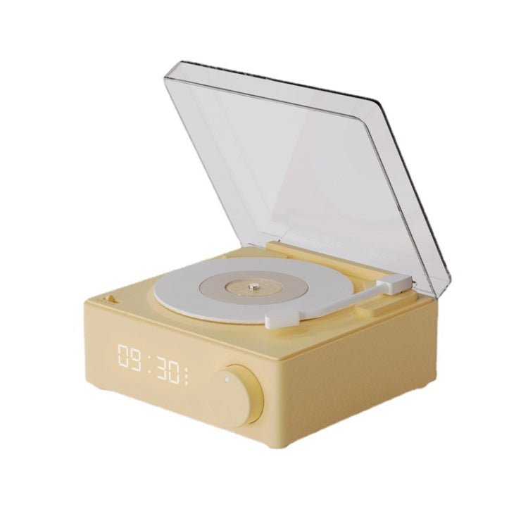 Sveglia creativa da tavolo con altoparlante Bluetooth retrò atomico in vinile Duosi X11