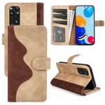 Custodia per cellulare in pelle Flip orizzontale con cuciture, For Xiaomi Redmi K50, For Xiaomi Redmi K50 Pro, For Xiaomi Redmi Note 11 4G Global / Note 11S, For Xiaomi Redmi Note 11 Pro 5G Global / 4G