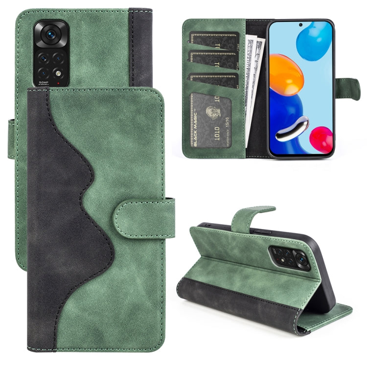 Custodia per cellulare in pelle Flip orizzontale con cuciture, For Xiaomi Redmi K50, For Xiaomi Redmi K50 Pro, For Xiaomi Redmi Note 11 4G Global / Note 11S, For Xiaomi Redmi Note 11 Pro 5G Global / 4G