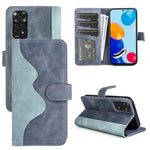 Custodia per cellulare in pelle Flip orizzontale con cuciture, For Xiaomi Redmi K50, For Xiaomi Redmi K50 Pro, For Xiaomi Redmi Note 11 4G Global / Note 11S, For Xiaomi Redmi Note 11 Pro 5G Global / 4G