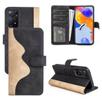 Custodia per cellulare in pelle Flip orizzontale con cuciture, For Xiaomi Redmi K50, For Xiaomi Redmi K50 Pro, For Xiaomi Redmi Note 11 4G Global / Note 11S, For Xiaomi Redmi Note 11 Pro 5G Global / 4G