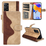 Custodia per cellulare in pelle Flip orizzontale con cuciture, For Xiaomi Redmi K50, For Xiaomi Redmi K50 Pro, For Xiaomi Redmi Note 11 4G Global / Note 11S, For Xiaomi Redmi Note 11 Pro 5G Global / 4G