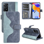 Custodia per cellulare in pelle Flip orizzontale con cuciture, For Xiaomi Redmi K50, For Xiaomi Redmi K50 Pro, For Xiaomi Redmi Note 11 4G Global / Note 11S, For Xiaomi Redmi Note 11 Pro 5G Global / 4G
