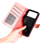 Custodia per cellulare in pelle Flip orizzontale con cuciture, For Xiaomi Poco X4 Pro 5G