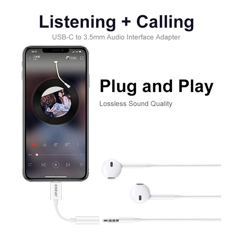 ENKAY Cavo audio digitale USB-C a 3,5 mm