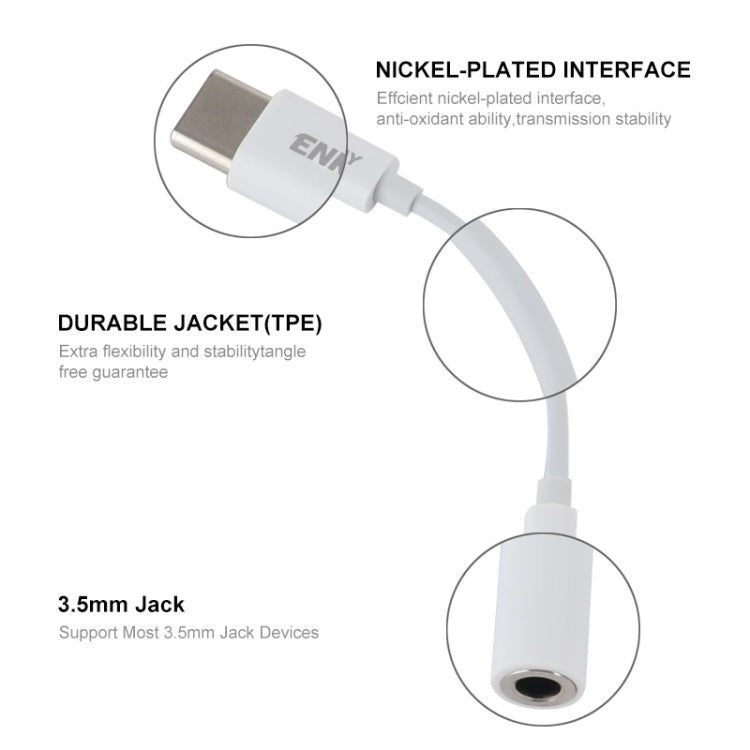 ENKAY Cavo audio digitale USB-C a 3,5 mm