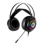 Cuffie da gioco cablate professionali con luce LED GT9 con microfono per PC/PS4/PS5, GT9