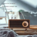 Oneder B9 Altoparlante Bluetooth portatile wireless per interni retrò, B9