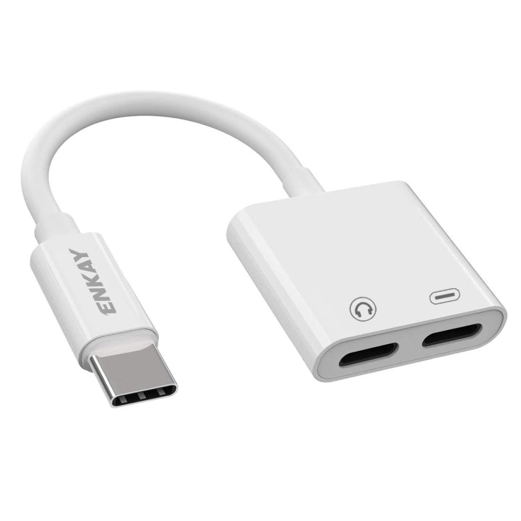 Cavo dati USB-C a doppio USB-C per cuffie e ricarica