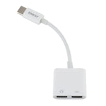 Cavo dati USB-C a doppio USB-C per cuffie e ricarica