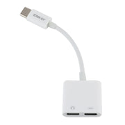 ENKAY ENK-AT105 Cavo dati da USB-C/Type-C a doppio Type-C per cuffie e adattatore di ricarica