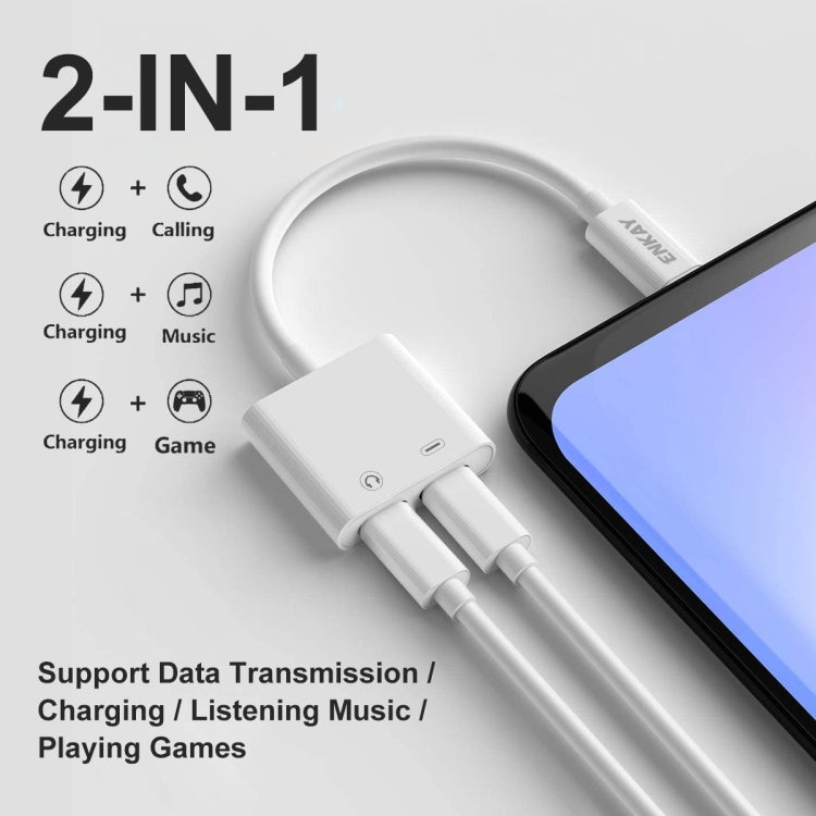 Cavo dati USB-C a doppio USB-C per cuffie e ricarica