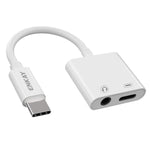 Cavo USB-C a 3,5 mm con cuffie e adattatore ricarica