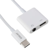 ENKAY ENK-AT106 Cavo dati USB-C/da tipo C a 3,5 mm + cuffie tipo C e adattatore di ricarica