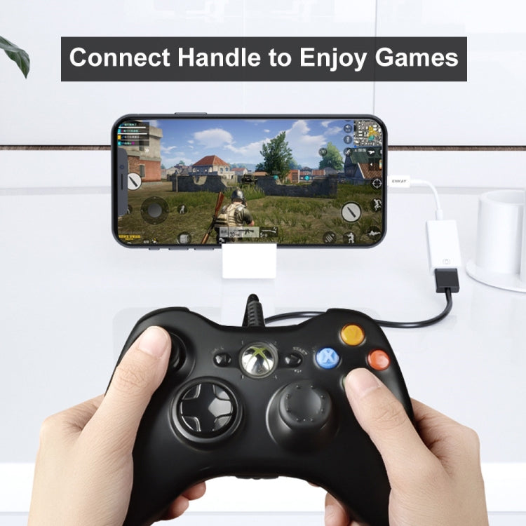 ENKAY ENK-AT108 Cavo dati adattatore OTG da 8 pin a USB 3.0 per iPhone / iPad