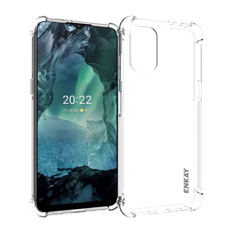 Custodia trasparente in TPU per Nokia G21 G11