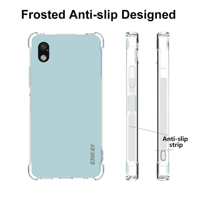 Custodia trasparente in TPU per Sony Xperia Ace III