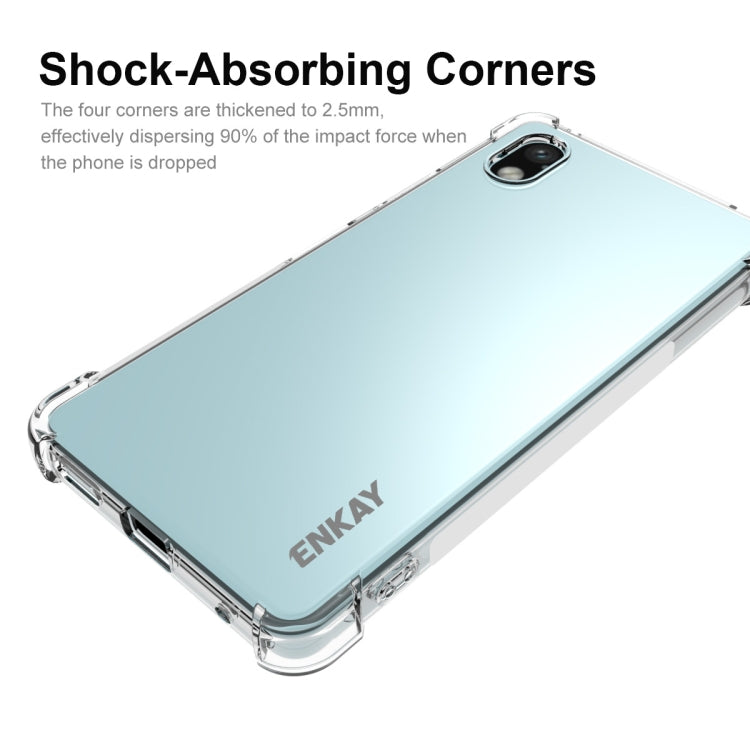 Custodia trasparente in TPU per Sony Xperia Ace III