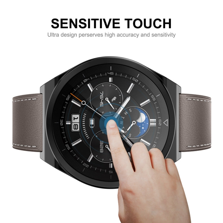 ENKAY Custodia morbida in TPU galvanizzato a copertura totale con protezione dello schermo, For Huawei Watch GT 3 Pro 43mm, For Huawei Watch GT 3 Pro 46mm