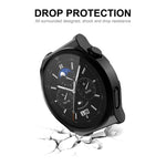 ENKAY Custodia morbida in TPU galvanizzato a copertura totale con protezione dello schermo, For Huawei Watch GT 3 Pro 43mm, For Huawei Watch GT 3 Pro 46mm
